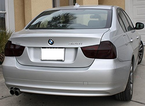 Precut Vinyl Tint Cover for 2009-2011 BMW 3 Series Sedan Taillights (20% Dark Smoke)
