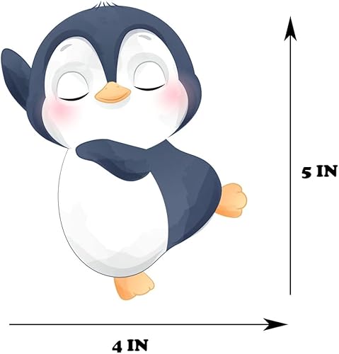 Miniatura 2 de Serpentinas de pingüinos: decoraciones divertidas de fiesta de pingüinos para una celebración fría y divertida