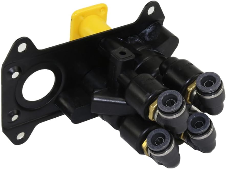 Mytee Products PP-DC Heavy Duty Dash Valve w/PTC Ports - Air Brake Control Valve Replaces 801315, Automann 170.801315, 745801315, Bendix 5009249, 5010920