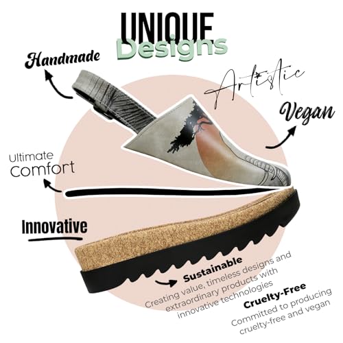 Image of DOGO Platform Sandals Women - Vegan and Handmade Wedge Sandals for Women