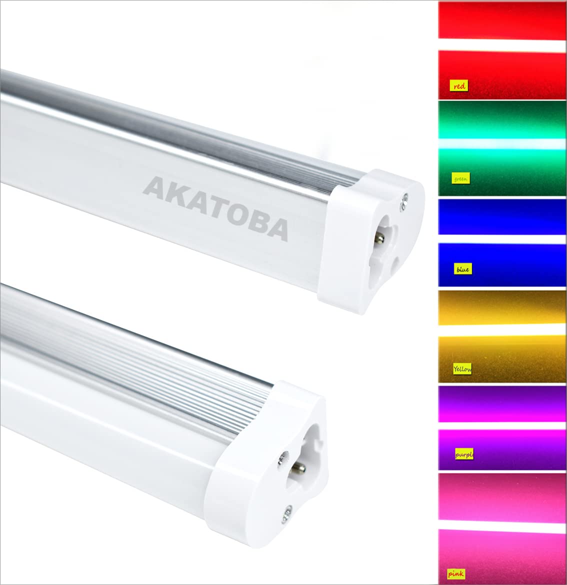 Amazon | 【25本セット】カラー 10w形 LED蛍光灯器具一体型 30cm T5 Amazon | 【25本セット】カラー 10w形 LED蛍光灯器具一体型 30cm T5