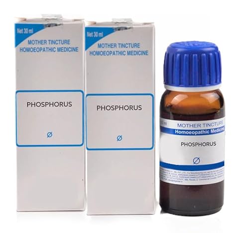 (Pack 0f 2) Homeopathic Phosphorus Mother Tincture 1X (Q) (30ml) -SPJ