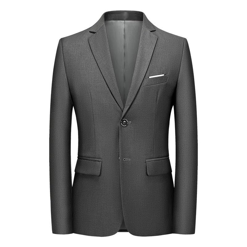 Men's Trendy Business Casual Single Blazer3