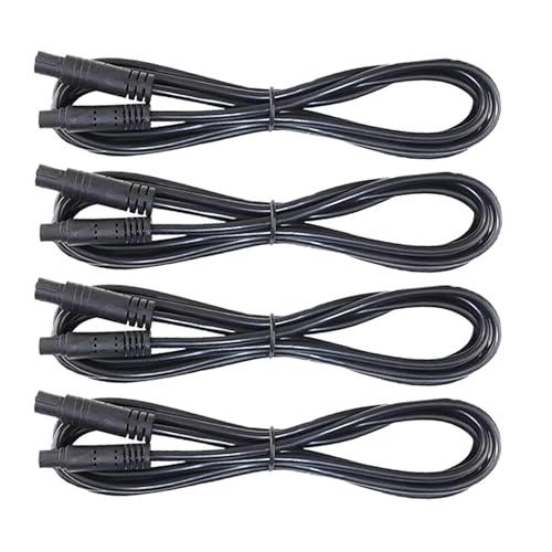 Leiboow 4 PCS Rock Light Extension Wire 4 Pin LED Extension Cable Neon Accent Kits RGB LED Light Extension Cable for Trucks Motorcycle Car ATV Strip Rock Lights (4 PCS 40 Inch)
