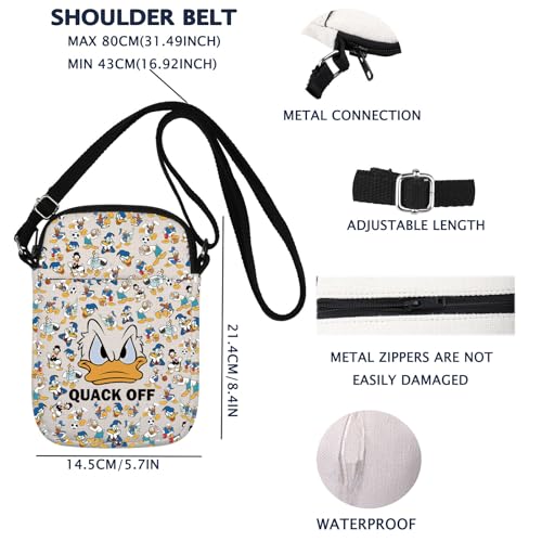 Funny Duck Crossbody Bag Duck Lover Gift Funny Duck Bag2