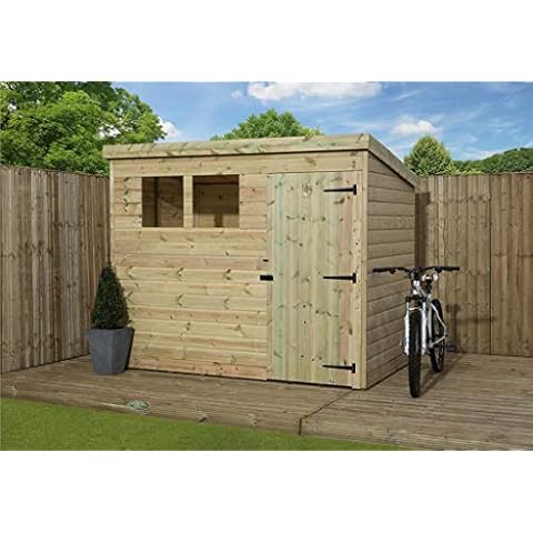 EMS Retail 1500 Pent Garden Shed 7X5 Cover