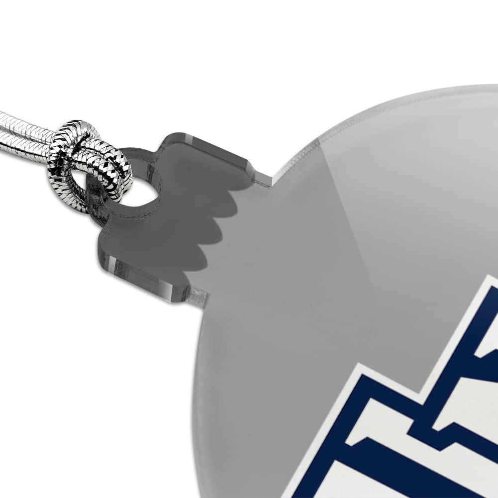 GRAPHICS & MORE North Florida Secondary Logo Acrylic Christmas Tree Holiday Ornament