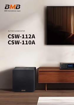 BMB CSW-112A 600W 12 Active Subwoofer (Single)
