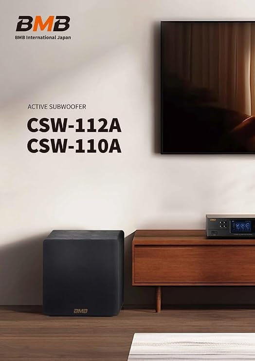 BMB CSW-112A 600W 12 Active Subwoofer (Single)