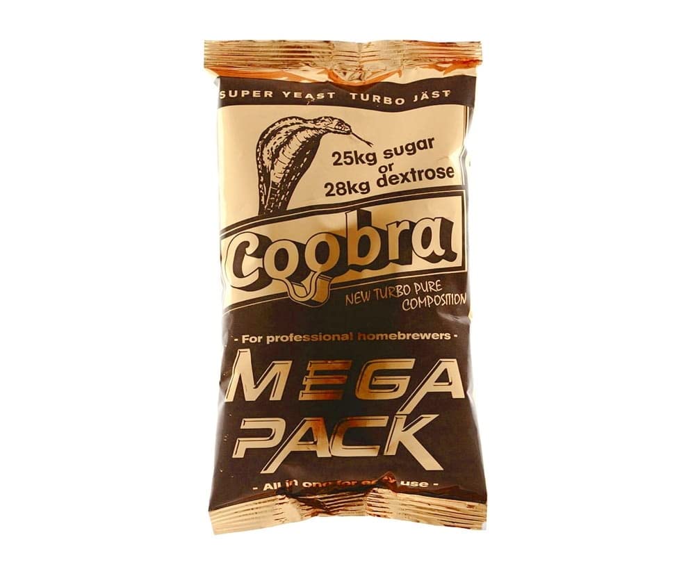 Coobra Huggert Mega Pack 100 L Burning Yeast Vodka Alcohol Fermentation Yeast Schnapps Distillation Pack of 1