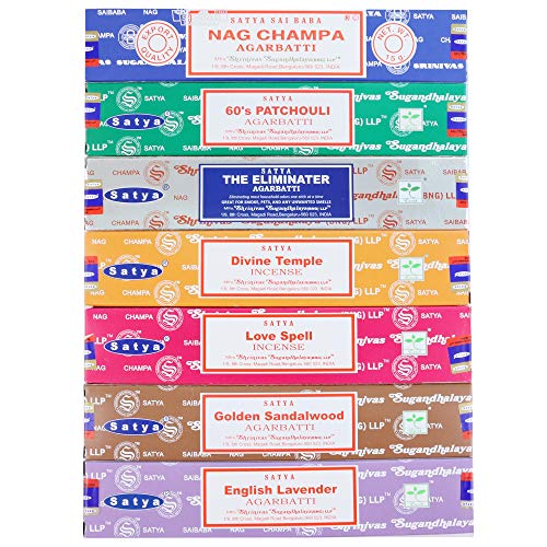 Nag Champa Incense Stick Packs Assorted Fragrances Hand Rolled