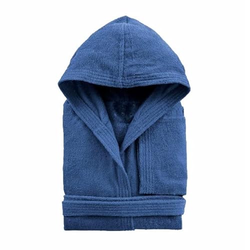 Accappatoio con Cappuccio in Cotone XL Unisex