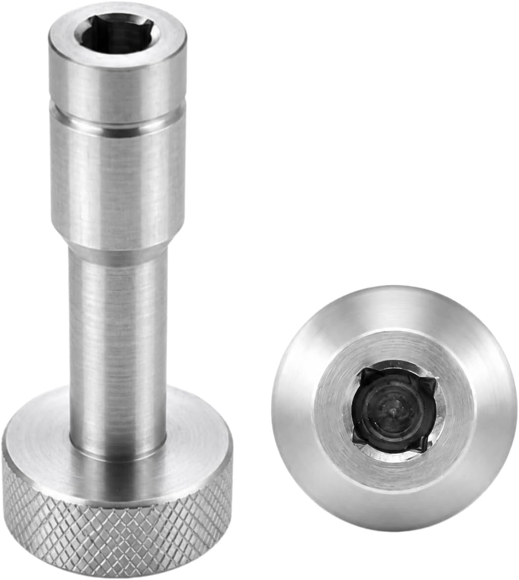 3/16 Inch Hitch Pin Tuning Wrench, Stainless Steel Instrument Tuning Tool with Knurled Non-Slip Grip for Zither, Autoharp & hammered dulcimer
