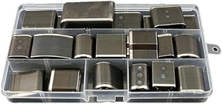 Shaped Style One Hole Hollow Punch Cutter Set Punching Tool for Leather Belt Phone Holster Leather Craft DIY Tool (55PCS/1Set)