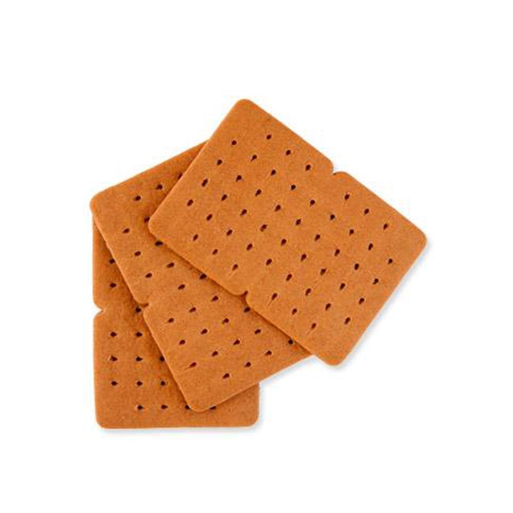 Biscotto Croccante al Cacao Grande Doppio 98x66mm per Biscotto Gelato Lucgel, 370 pz