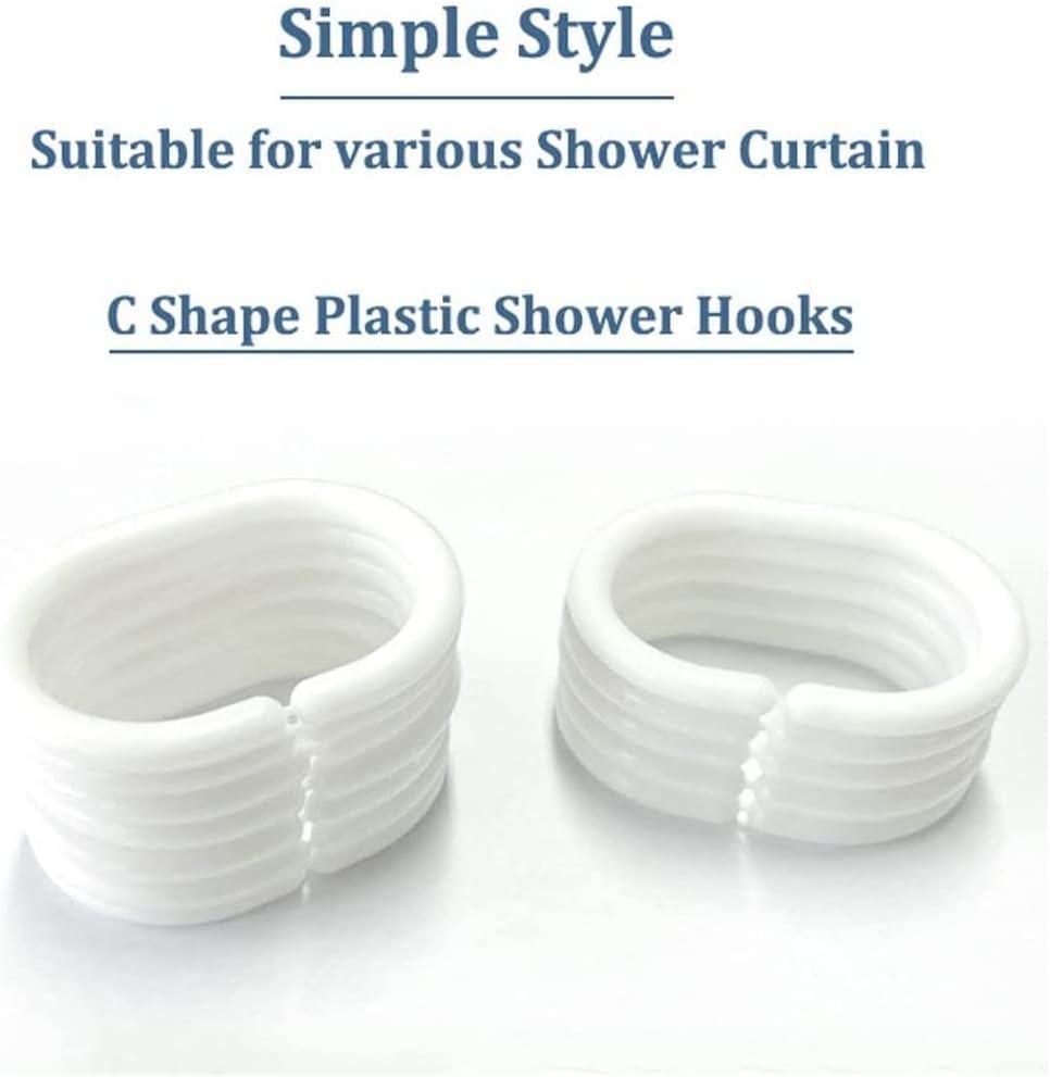 Best Shower Curtain Shower Curtain for Bathroom Decor Polyester Fabric Shower Curtain Liner with ABS Hooks Waterproof Bath Curtain Tub Curtain Bath Decor (B 150x200cm)