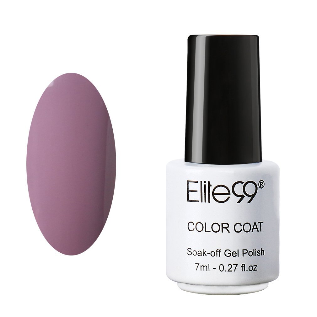 Elite99 Soak Off UV LED Color Gel Polish Lacquer Nail Art Manicure 7ml 1579 Lavender Frost