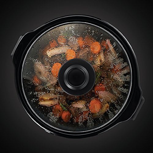 Bild 6 - Russell Hobbs Slow Cooker [3,5l Keramik-Gartopf für opt Temperaturverteilung] Schongarer Chalkboard (Tafel-Oberfläche, 3 Temperatureinstellungen & Warmhaltefunktion, 200W) Slowcooker 24180-56