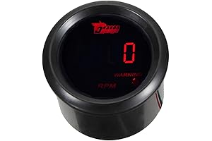 ESUPPORT 2" 52mm Digital Tacho Gauge for RPM Monitoring