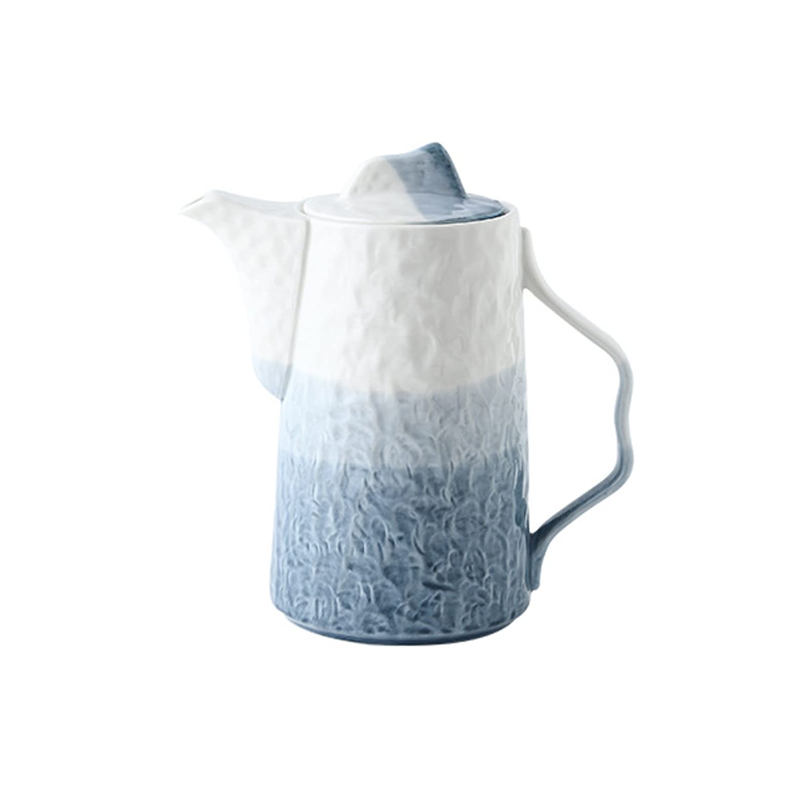 GRFIT Dzbanek na wodę gradientowy kolorowy ceramiczny dzban duża pojemność zimny dzbanek wielofunkcyjny czajniczek do mleka, soku, kawy, domowych napojów (1,148 g) dzbanek do mrożonej herbaty