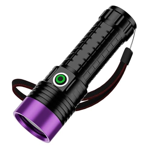 �u���b�N���C�g 365nm 30W ���i�K���� UV���C�g �[�d�� ���W���p �d�� ���� ���O�� IPX5�h�� 2�탂�[�h �A���~�j�E�������� �ނ� �y�b�g�A���o�� �T�\�� �A�j�T�L�X �Ӓ� �^�� �z���p �ڂɂ͌����Ȃ�����ɑ΍� 26650�d�r��t�� (