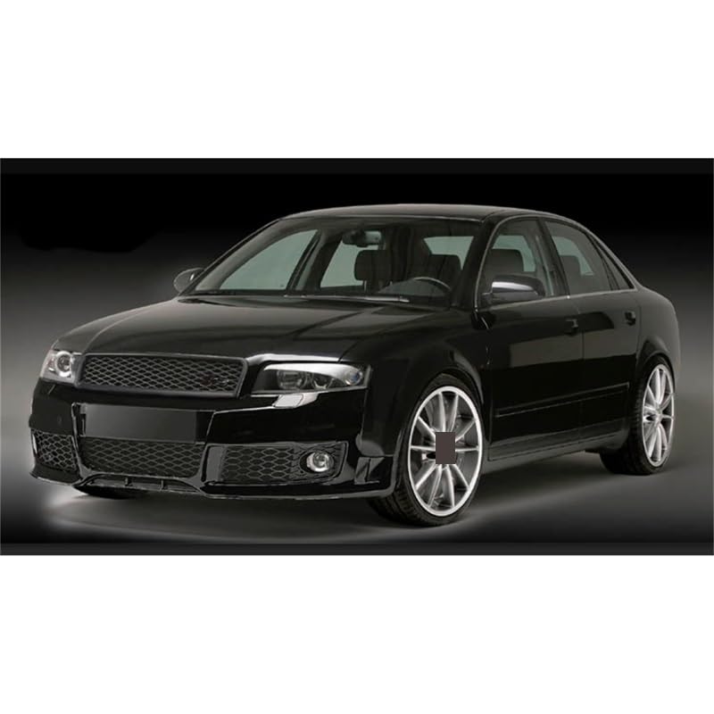 Rejilla de parachoques de malla panal para Audi A4 B6 2002-2005 4