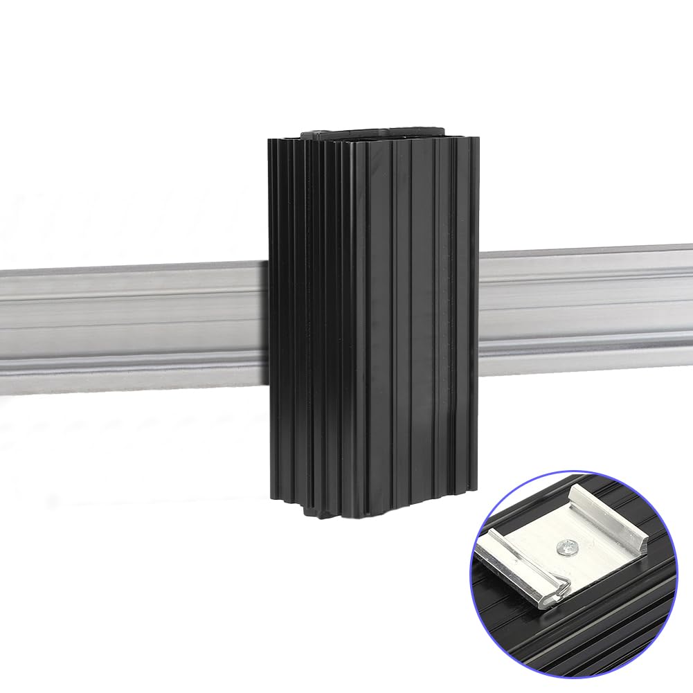 PTC Heizelement Schaltschrankheizung, HG040 75W 120-240V Aluminium Konstante Temperatur Luftheizung Cabinet Thermostatheizung Heizelementheizung Heizelemente Elektrische Heizung Industrieanlagen