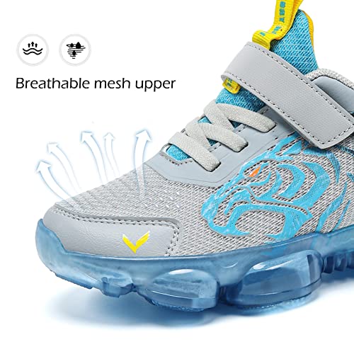 Image of JMFCHI Boys Girls Kids Sneakers Knitted Mesh Running Tennis Athletic Shoes | Breathable,Lightweight,Comfortable,Non-slip,Easy wear,Casual fashion,Indoor outdoor,Gym sport,Daily play,Little /Big Kid