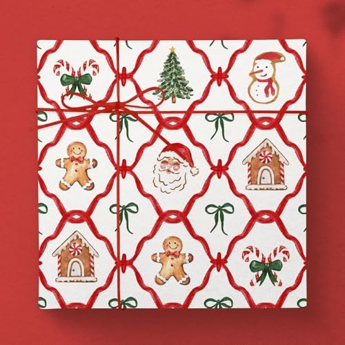 Iioscre Christmas Wrapping Paper, Christmas Gift Wrapping - View #8