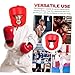 KICHOUSE Boys and Girls Boxing Equipment Sparring Head Guard Moisture-Wicking Boxing Kickboxing Karate Training Size s