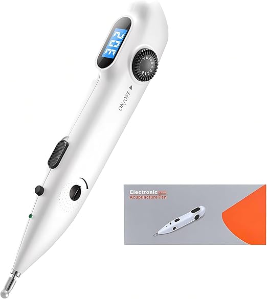 Electronic Acupuncture Pen - Acupressure Pen - Electric Acupuncture Pointer, Massage Pen, Rechargable, Find Acupoints Automatically
