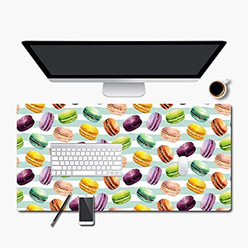 Grand mouse pad XXL tapis de souris gamer antidérapant 900x400 mm burger