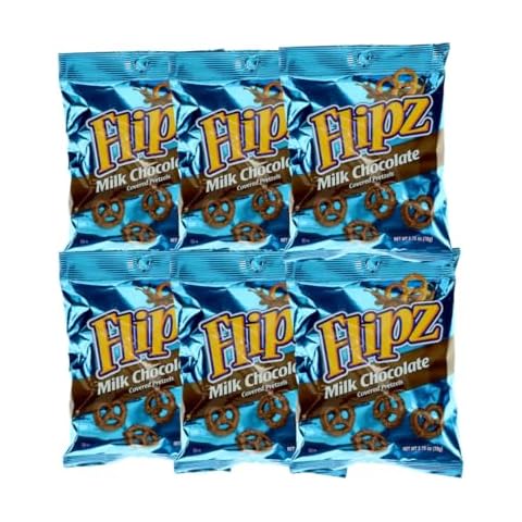 Flipz Milk Chocolate Pretzels 2.75oz (Pack Of 6) Cover