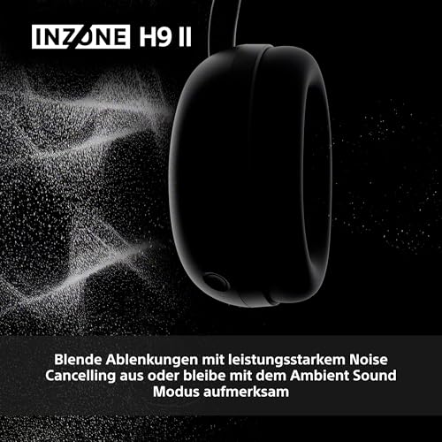 Sony INZONE H9 II Kabelloses Noise Cancelling Gaming Headset – Ansicht 6