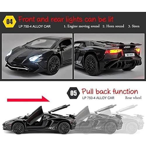 Image of Toy Car for Kids | Best Toys Gifts Toys for Boys & Girl's (LP750 BLK Car)