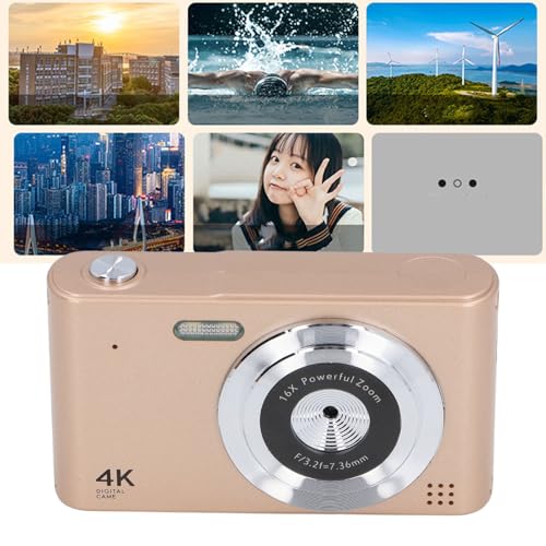 Cámara digital 4K 48MP con autoenfoque y zoom 16X miniatura 6