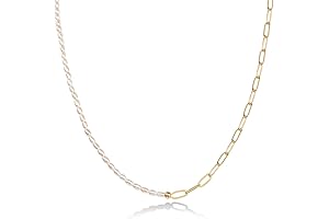 14K-18K Gold Plated Freshwater Cultured Pearl Necklace