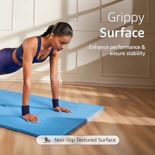 Image of Amazon Basics Interlocking Puzzle Exercise Mat | EVA Foam |Suitable for Floor Protection