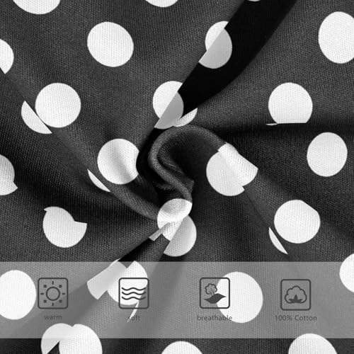 Polka Dot Black Gray Blue Little Boys Cotton Briefs Soft Breathable Comfortable Tag-Free Underwear3