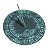 Rome 2560 New Salem Sundial, Cast Iron with Verdigris Finish, 10-Inch Diameter