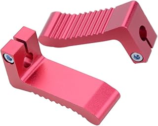GOOFIT Small Reposapiés reemplazo para Bicicleta de Bolsillo (2 velocidades 47 c) Color Rojo