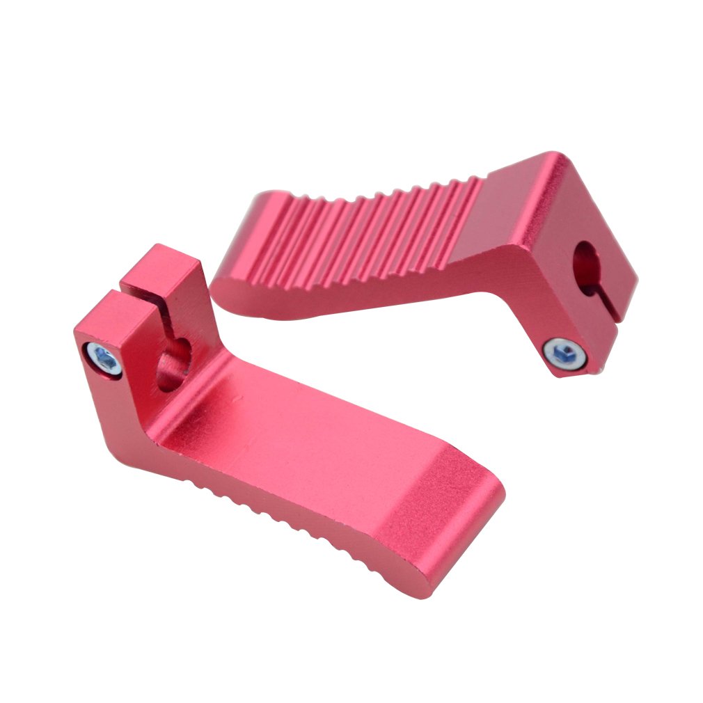 Akozon 2PCS Poggiapiedi per moto Accessori per la modifica universale