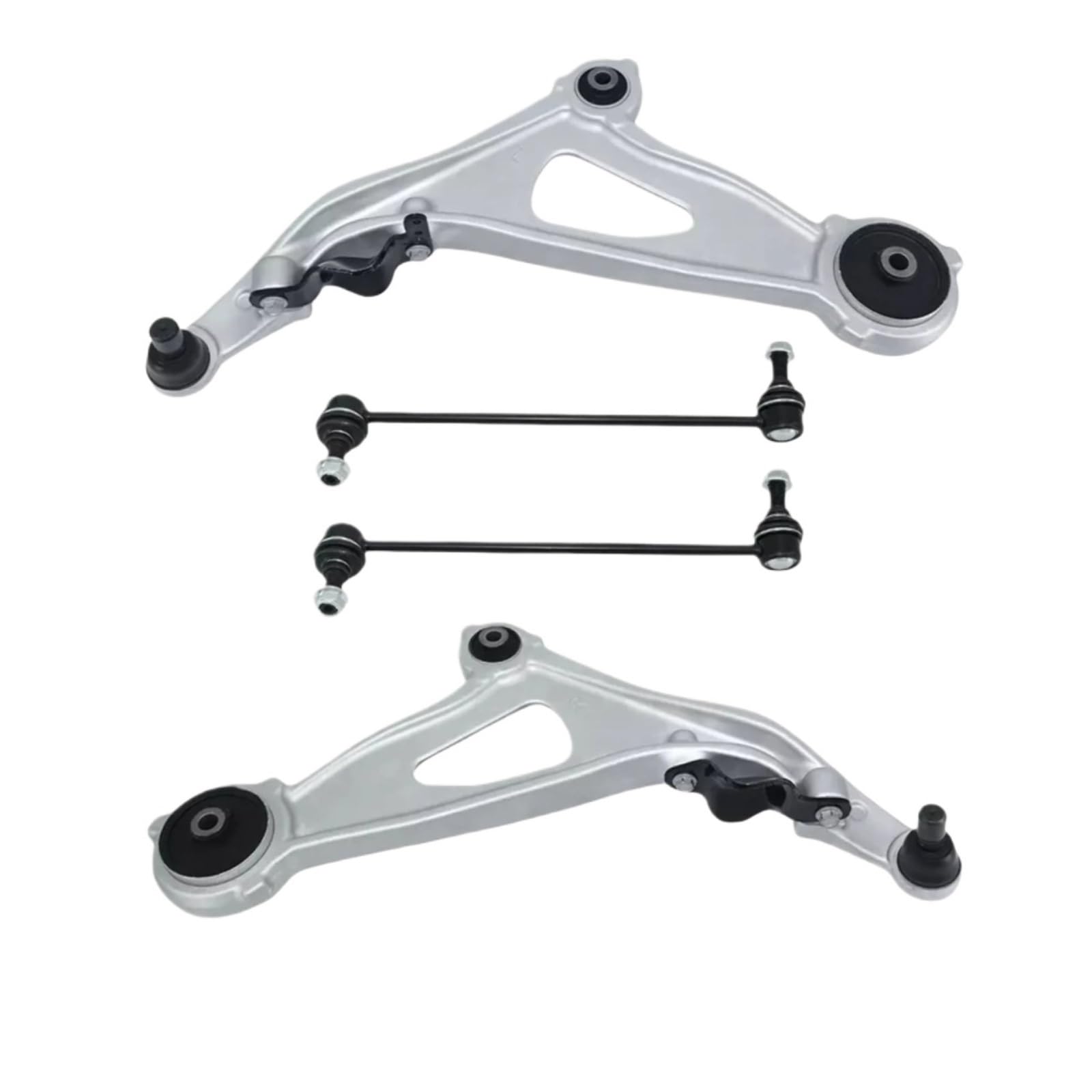 Control Arm Bar Rod Links Compatible With For Pathfinder 2013 2014 2015 2016 2017 545003JA0B 545003JA0C 4pcs Car Front Control Arm Ball Joint And Sway Bar Link Kit