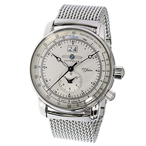 Zeppelin 100 Years of ED. 1 Analog White Dial Mens Watch-7640M1 (B00JIN6IIS) Amazon Price History, Amazon Price Tracker