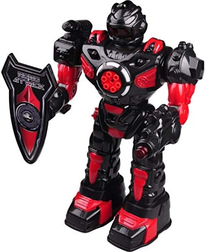 Assume Gizmos Massive Distant Management Robotic for Children – Very good Enjoyable Toy RC Robotic – Distant Management Toy Shoots Missiles, Walks, Talks & Dances (10 Features) (Black) 5 51HPbjyoyWL. AC