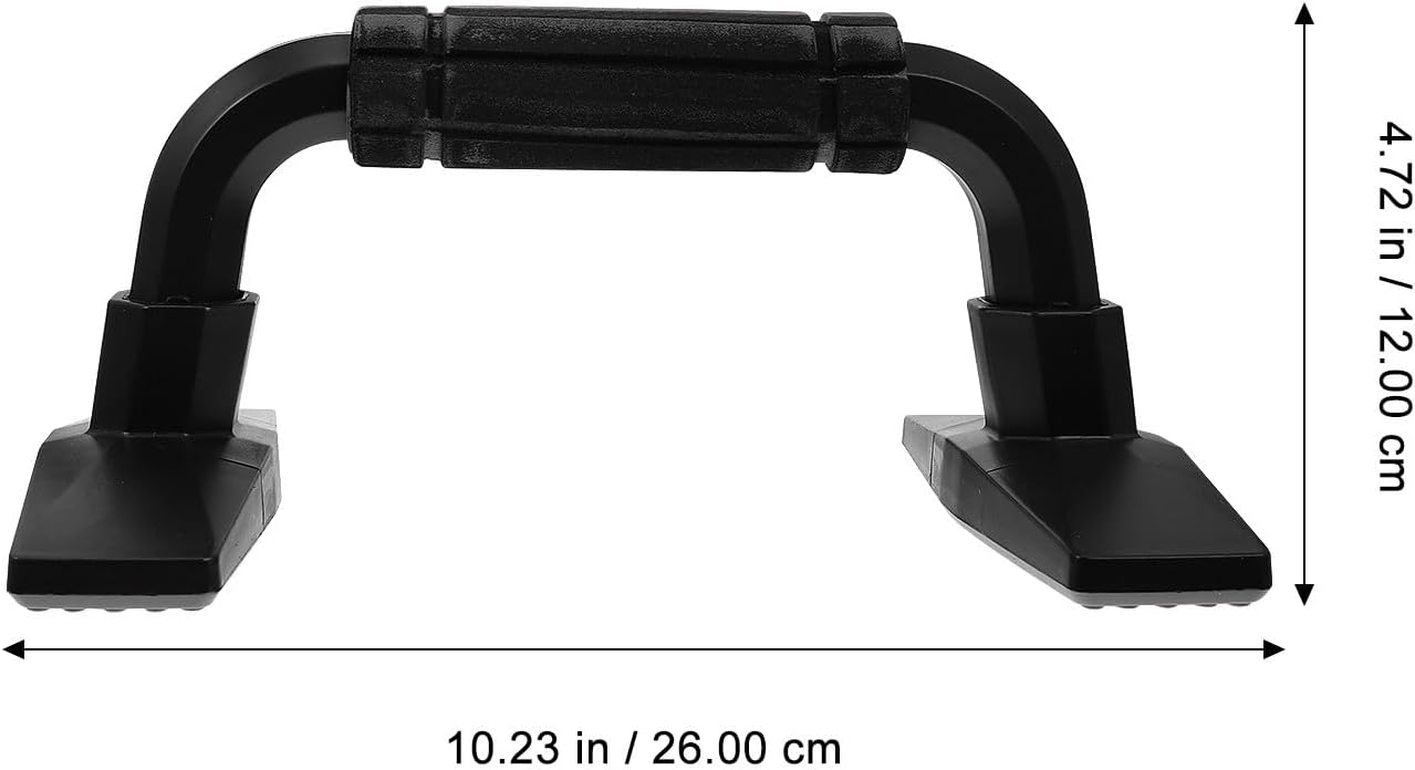 Housoutil Push-up Stands Arm Strength Training Equipment 2pcs H-shaped Fitness Push-up Brackets Home Exercise Tool for Chest Workout and Bodyweight Training