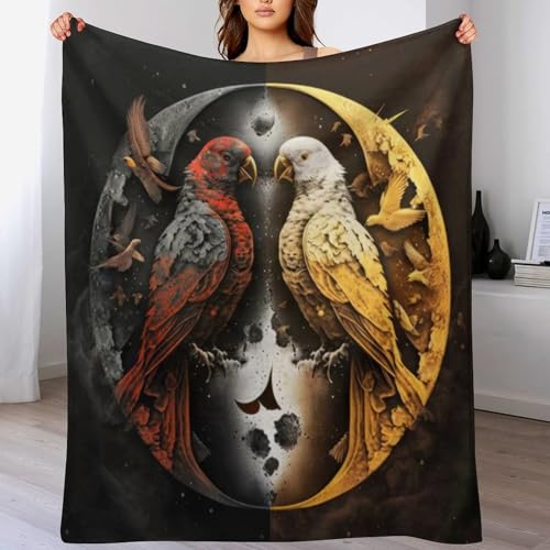 Manta de loro de 130x150 cm mullida y térmica para sofá o cama 2