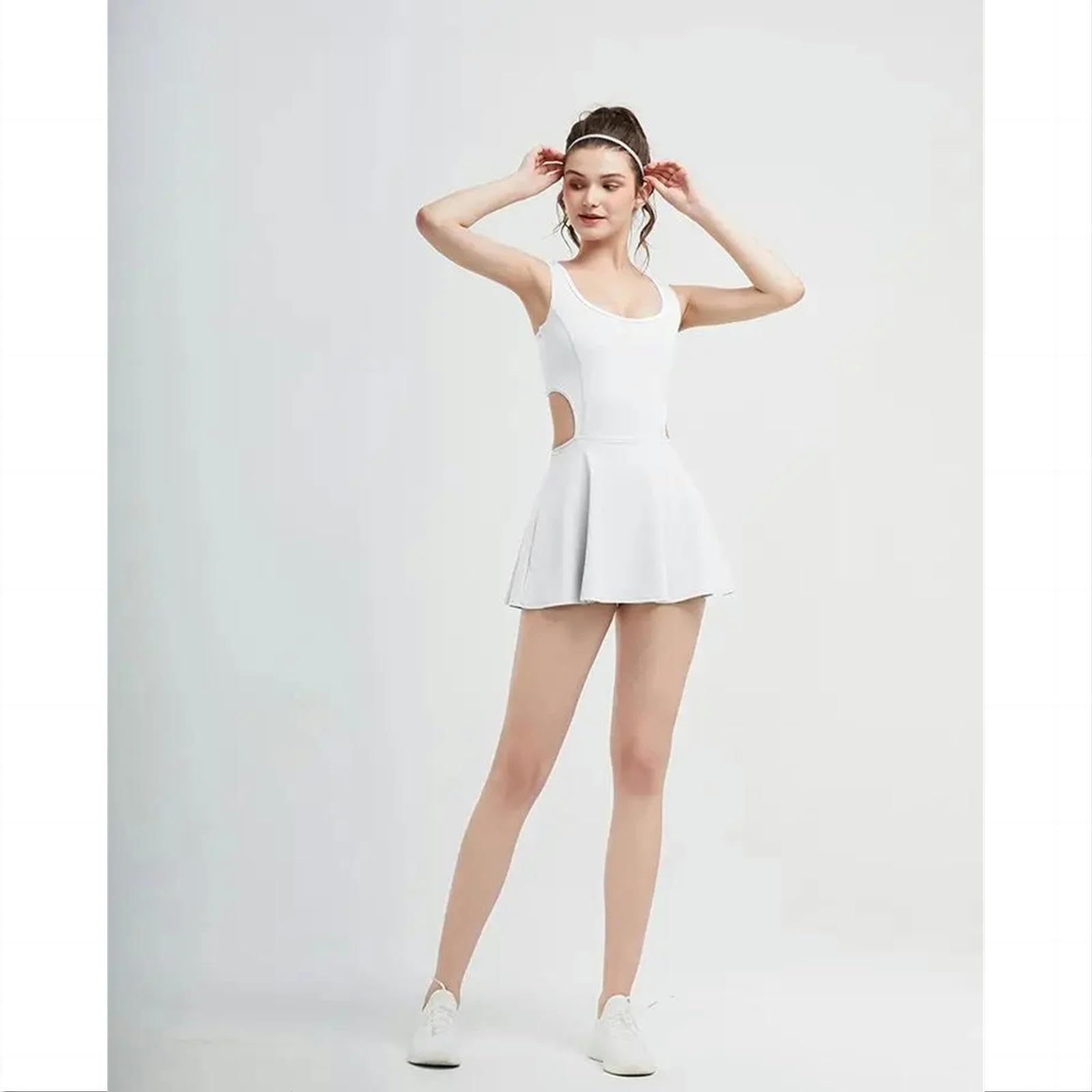 MFQLLFalda Plisada Falta De Tenis Mujeres Manoss Sports Sports Deports Mujeres Golf Badutton Falda Set