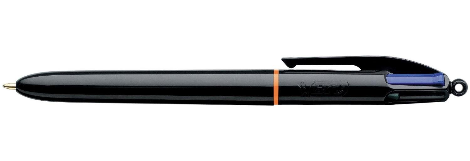Bic 4C Non-Retractable Ballpoint Pen Multicolour 0.32 Mm Medium Ballpoint Refillable