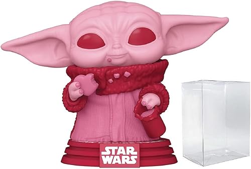 Miniatura 8 de POP Star Wars: San Valentín - Grogu con galleta [Baby Yoda] Figura de vinilo The Child Funko (paquete con funda protectora de caja compatible),